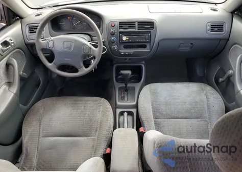 2000 Honda Civic Base from USA, damaged, VIN 2HGEJ6613YH538108